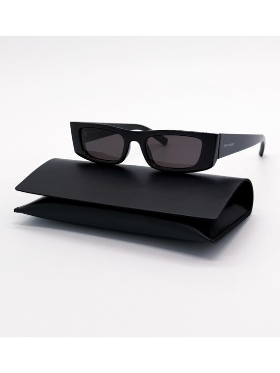 New Saint Laurent Black Sunglasses Saint Laurent SL553 001 main image 6